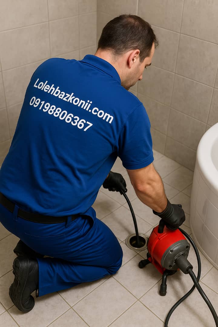 رفع گرفتگی با دستگاه واترجت در لوله بازکنی تهران و وردآورد