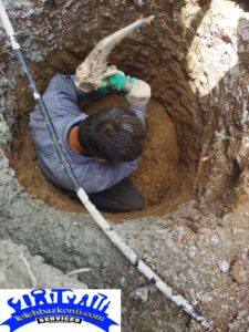 کندن چاه دستی در عبدل آباد