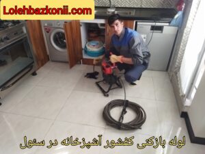 رفع گرفتگی راه آب کفشور آشپزخانه در سئول