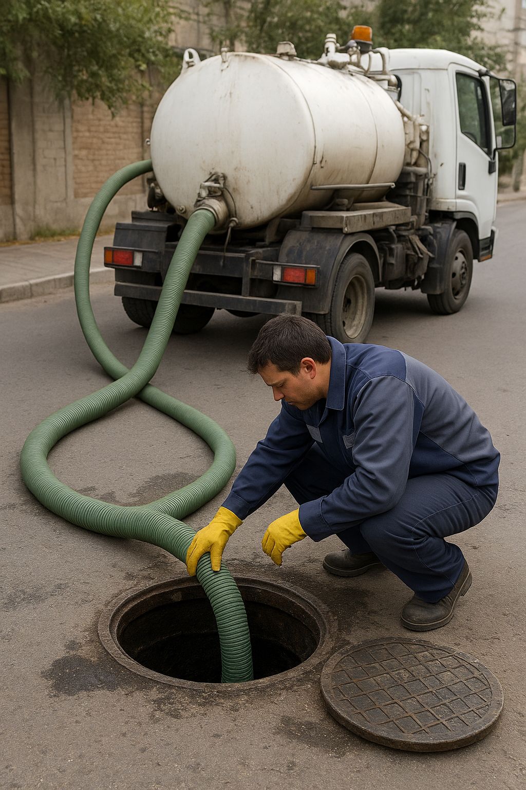 خدمات تخلیه چاه فاضلاب در منطقه 22 غرب تهران