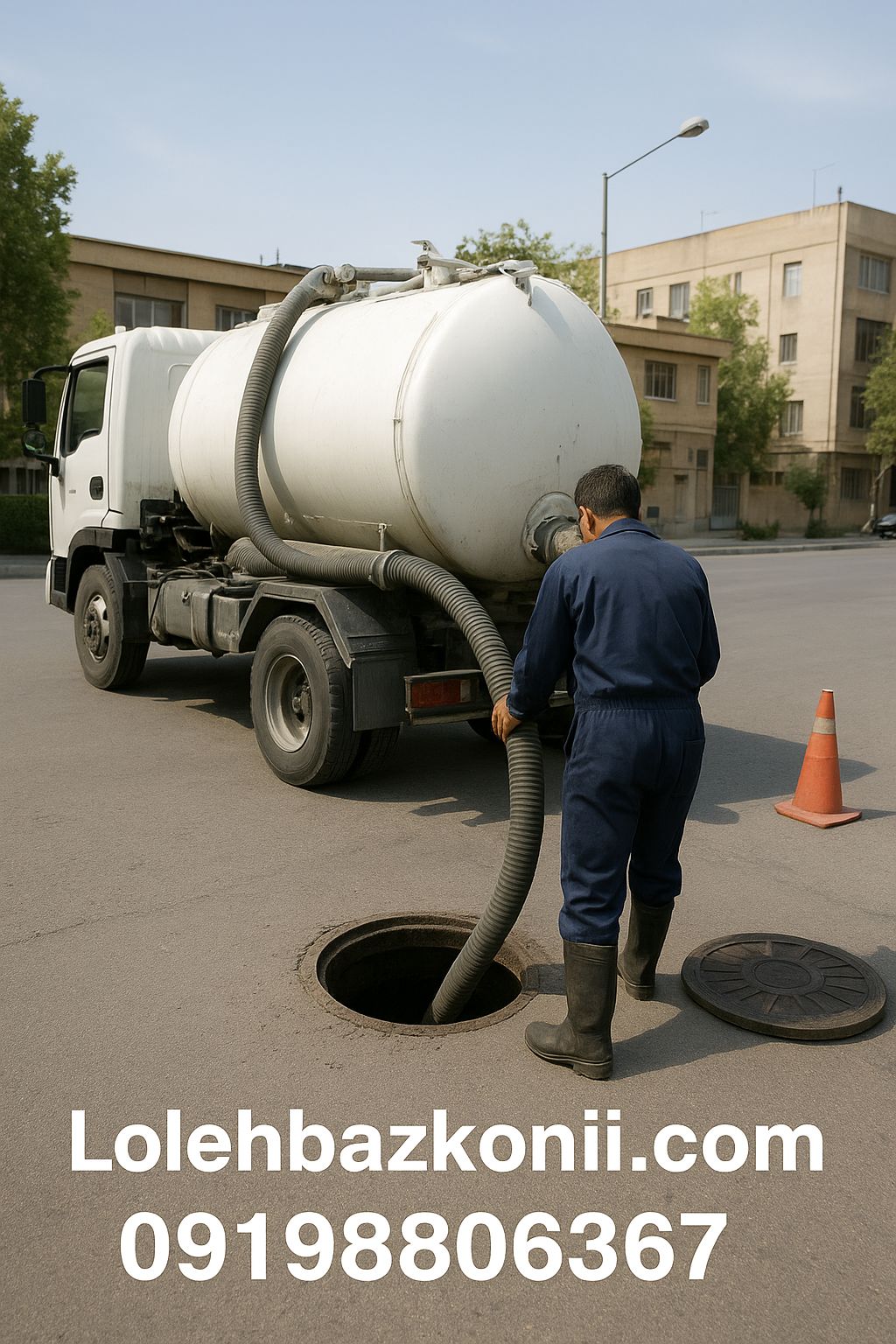 خالی کردن چاه فاضلاب با گروه فنی برادران جعفری در شهرک غزالی تهران