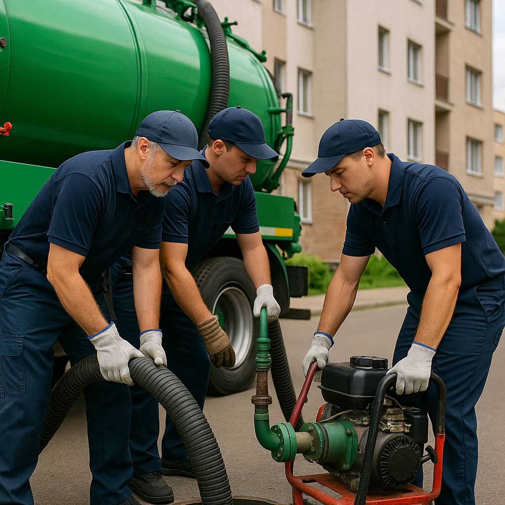 روش های تخلیه چاه ماشینی در ویلاشهر تهران