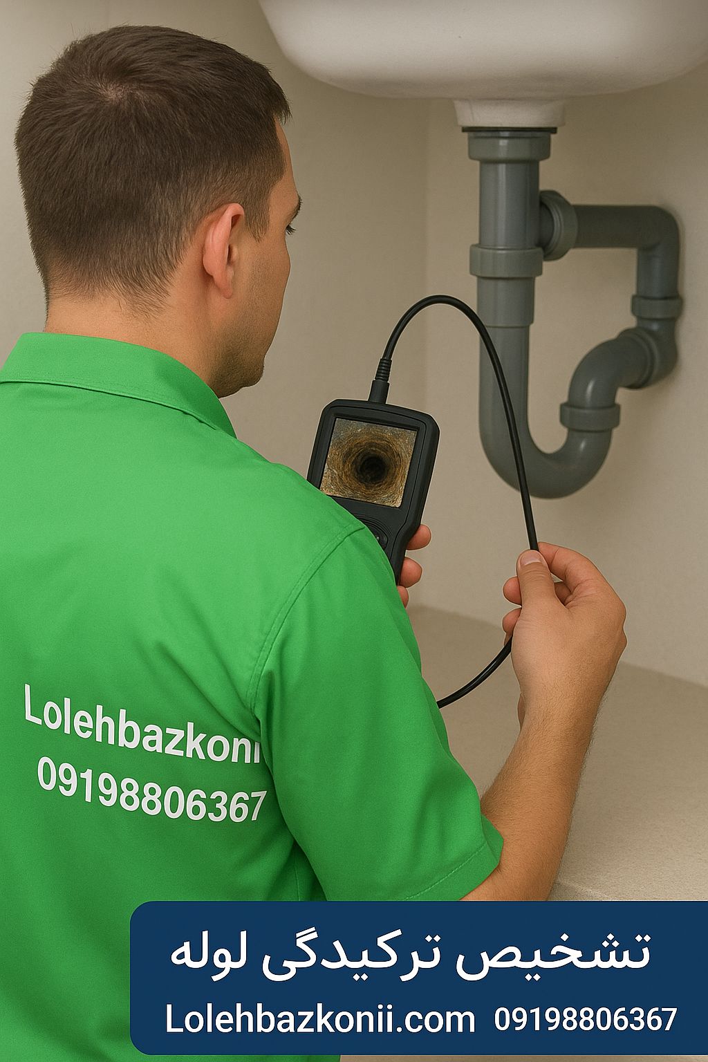 دستمزد تشخیص نشتی لوله با دستگاه در وردآورد تهران