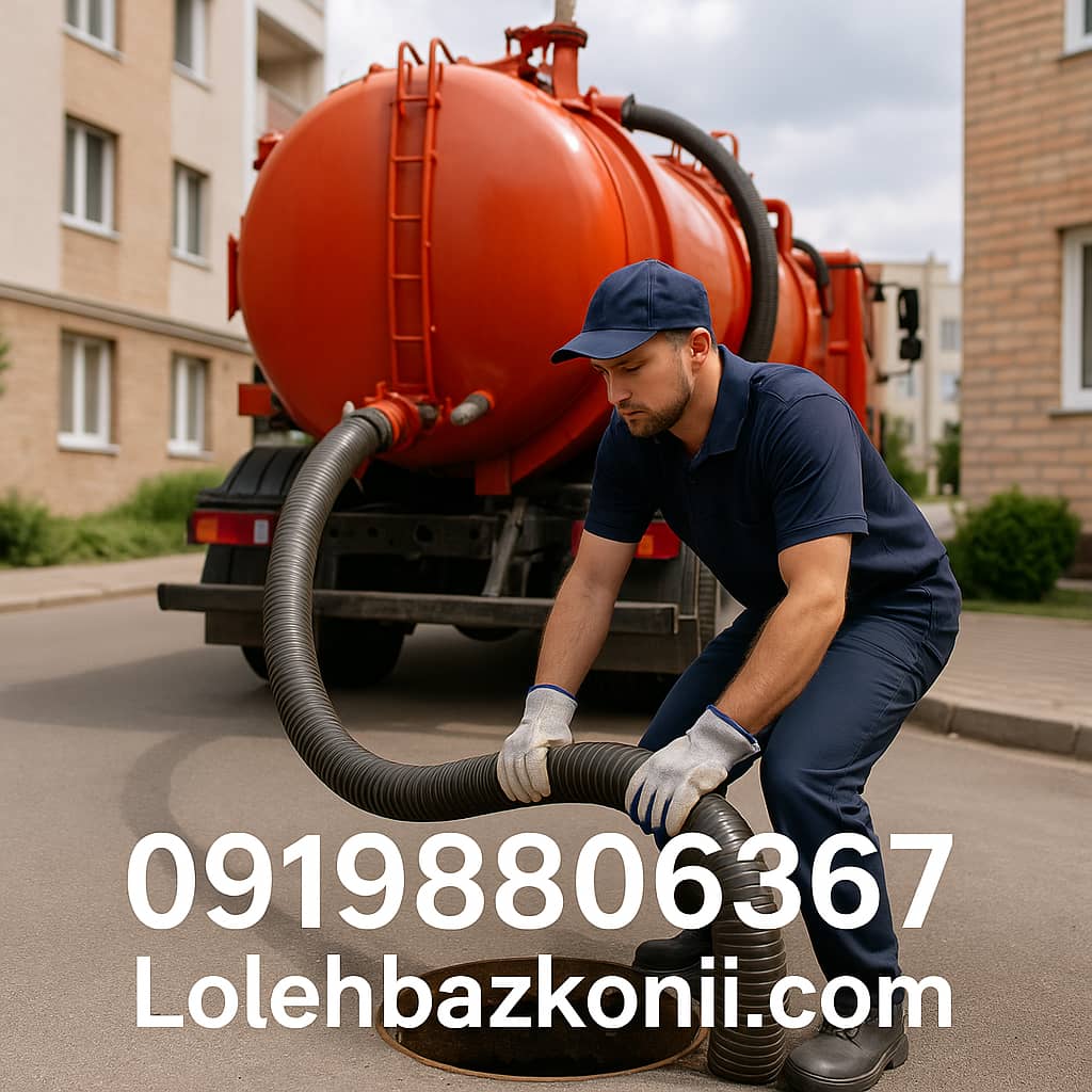 خالی کردن لجن و آب چاه فاضلاب در آزادشهر تهران