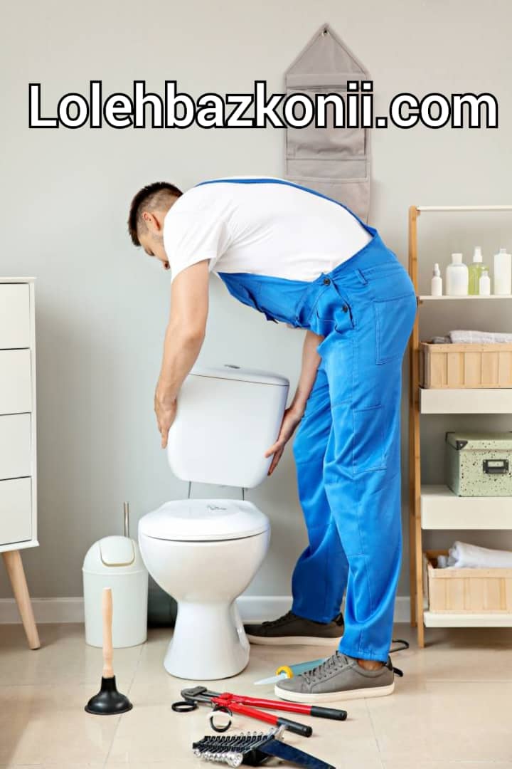 نصب توالت فرنگی در سرویس بهداشتی با برادران جعفری در وردآورد تهران