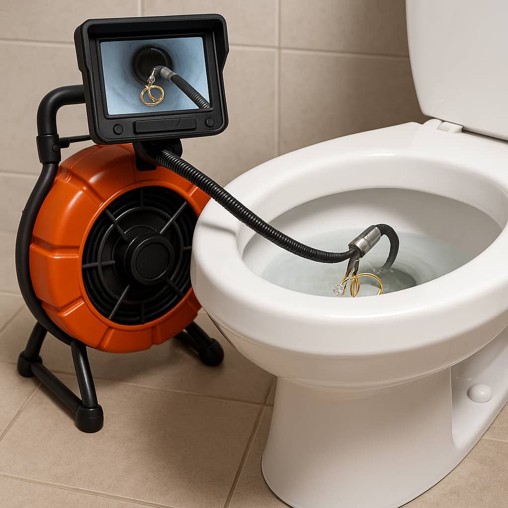 روش های تخصصی و تضمینی برای سریع بیرون کشیدن اشیا از لوله فاضلاب در وردآورد تهران