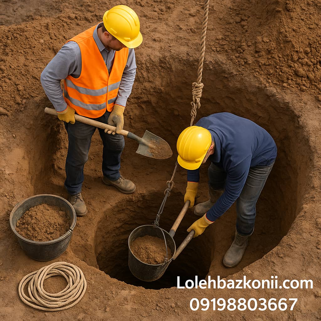 چاه کنی تضمینی در شهرک شهرداری تهران